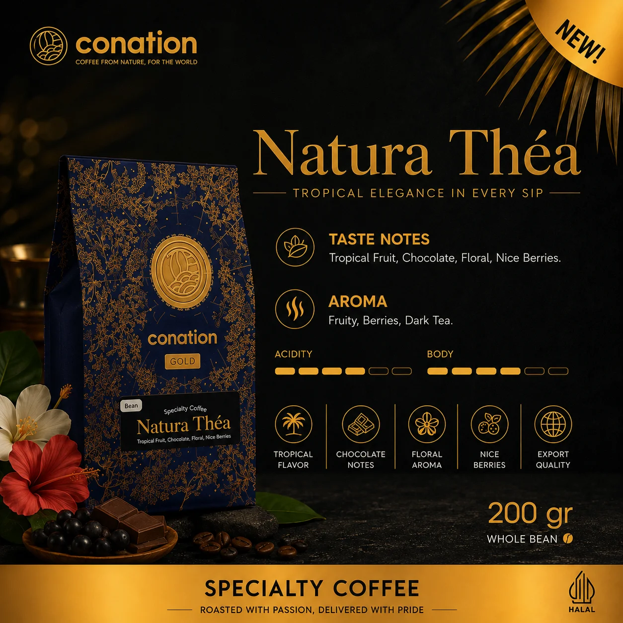 Natura Théa - Indonesian Specialty Coffee Beans | Conation Export